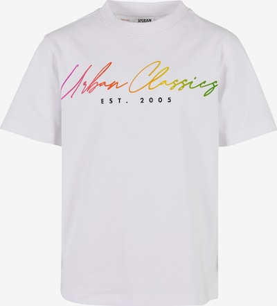 Marškinėliai iš Urban Classics Kids, spalva – žalia / oranžinė / rožinė / balkšva, Prekių apžvalga