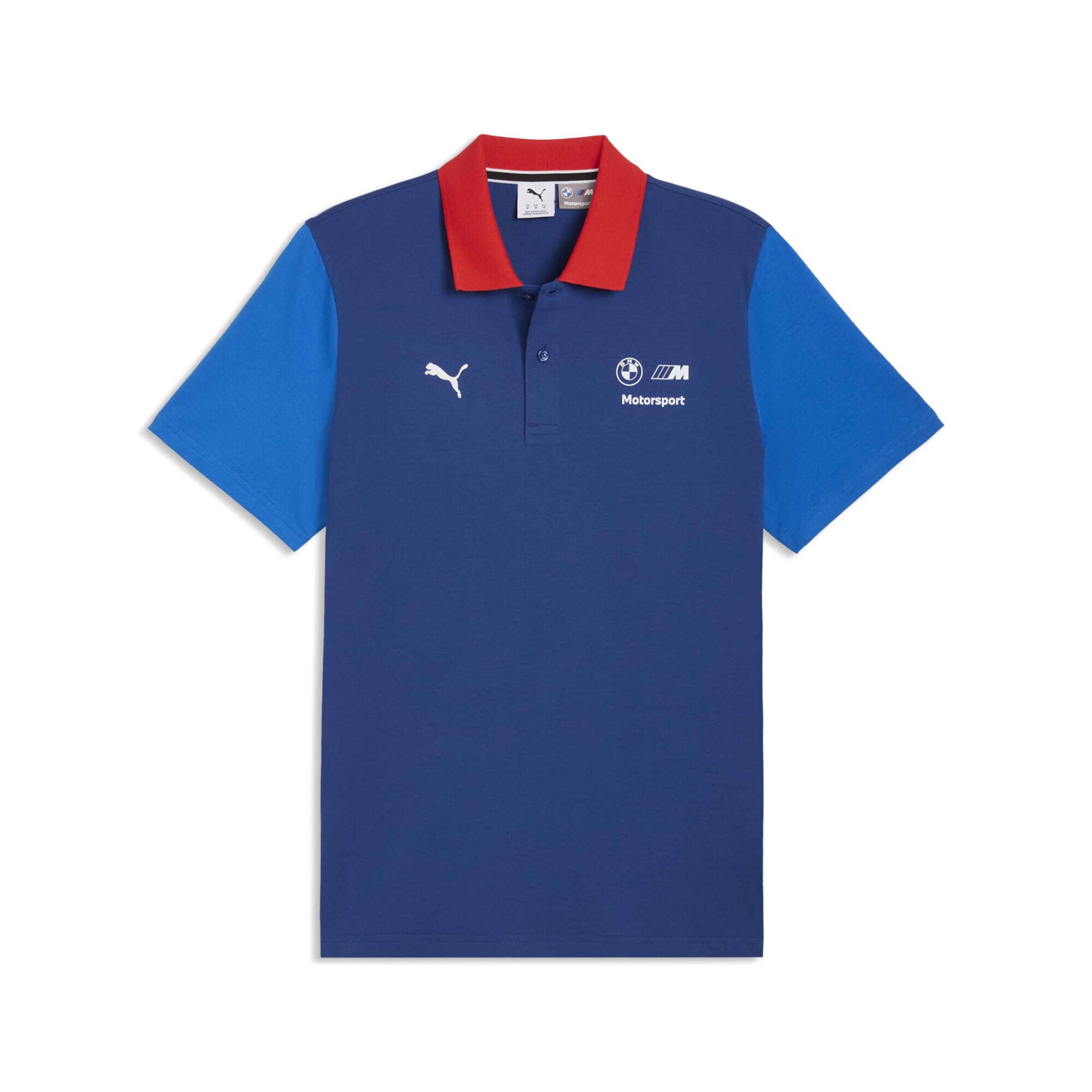 PUMA Performance shirt 'Bmw M Motorsport Essentials' in Blue: front
