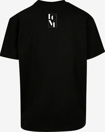 T-Shirt 'Love' Merchcode en noir