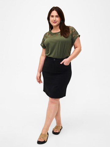 Zizzi Skirt 'JEVA' in Black