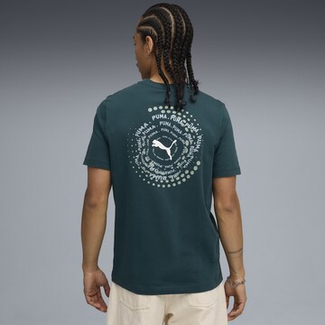 PUMA Shirt in Groen: voorkant
