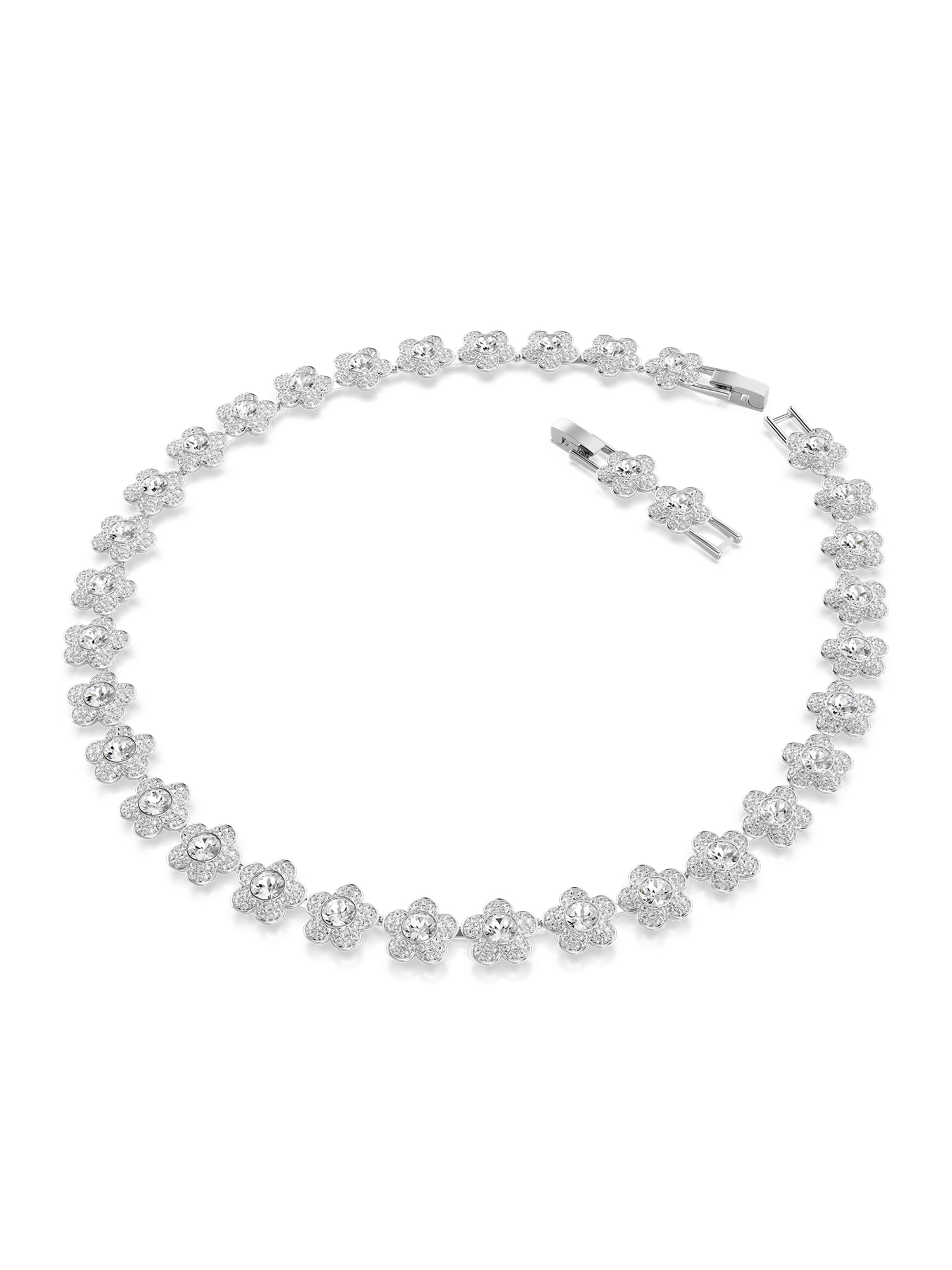 Swarovski Kette in Silber