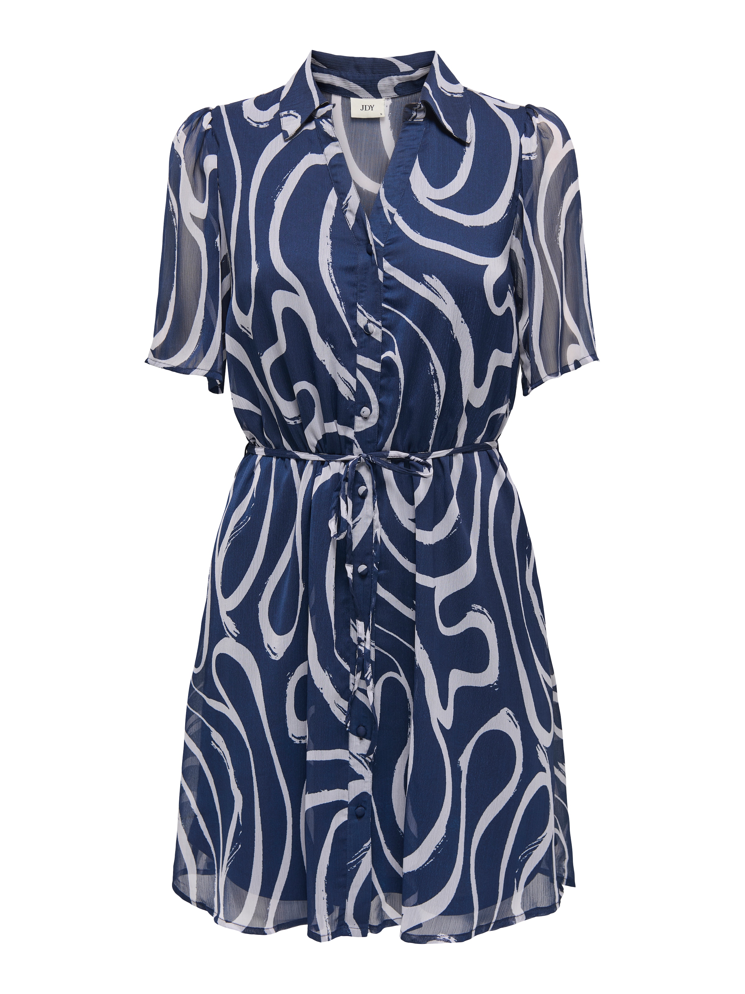 JDY Kleid 'JDYJENIFY' in Blau: Vorderseite