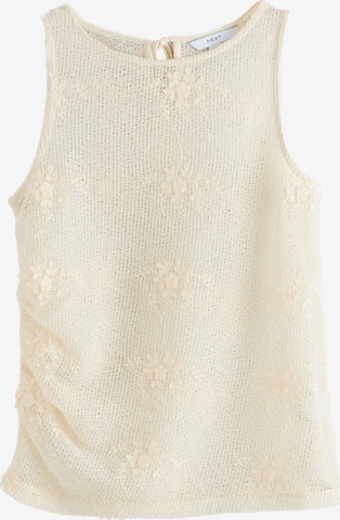 Next Neuletoppi värissä beige: etupuoli