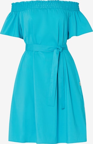 Rochie de la Liu Jo pe albastru: față