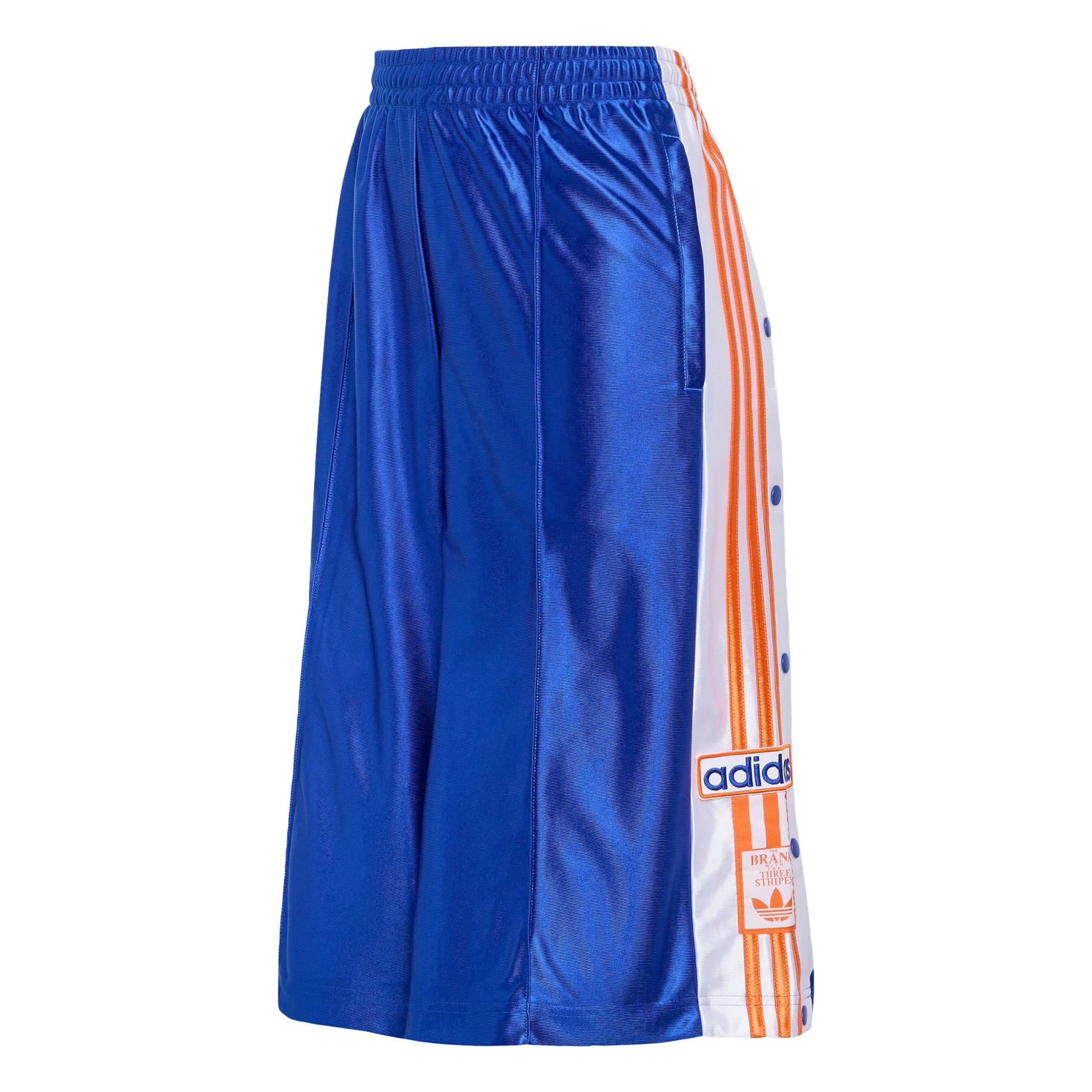 ADIDAS ORIGINALS Wide leg Broek 'Adibreak' in Blauw: voorkant