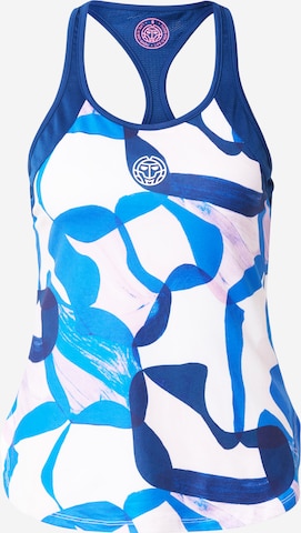 BIDI BADU Sports Top 'Aluna Tech' in Blue: front