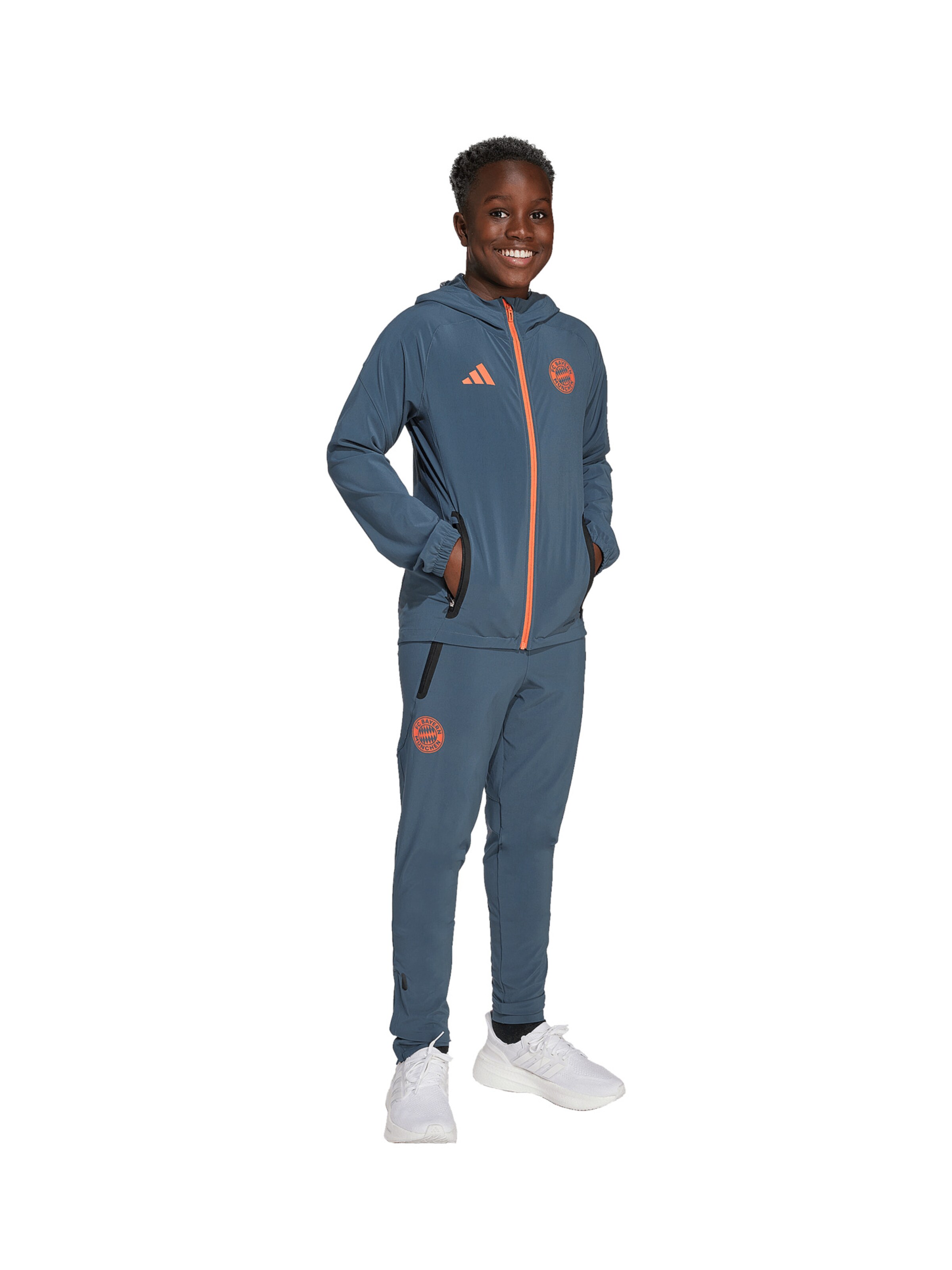 ADIDAS PERFORMANCE - Chaqueta deportiva 'FC Bayern München Tiro 25 Competition' en gris