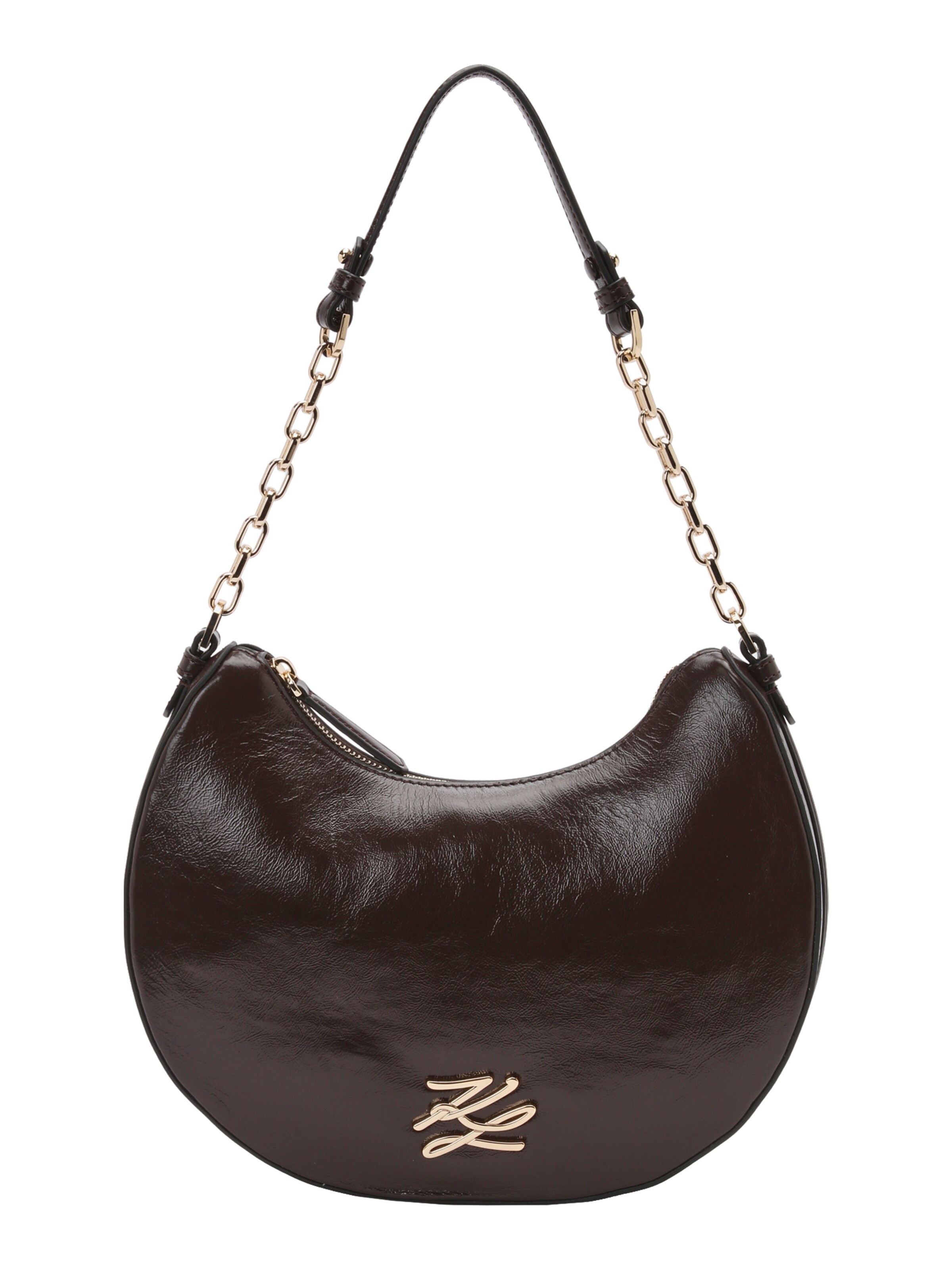 Karl Lagerfeld Чанта за през рамо в тъмнокафяво, Преглед на продукта