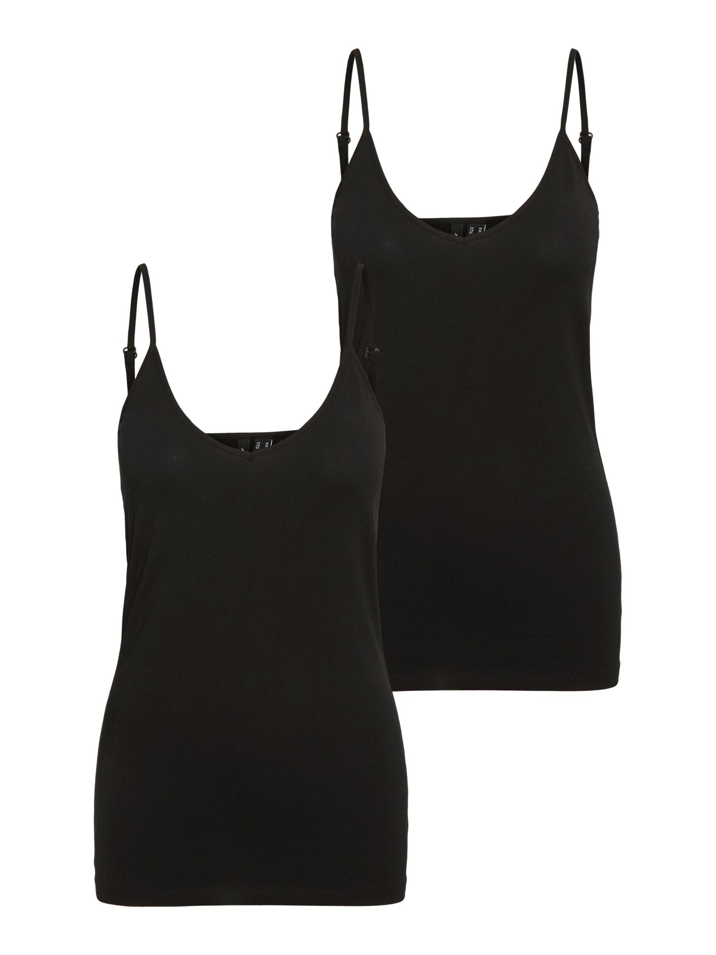 VERO MODA Top 'VMMaxi' in Black: front
