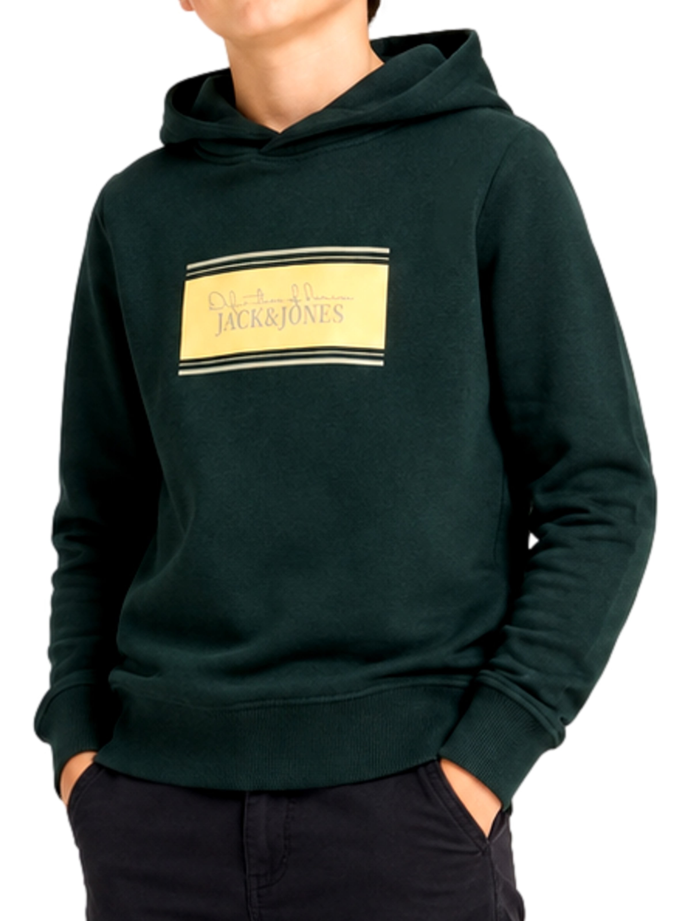 Jack & Jones Junior Sweatshirt 'JJBuster' i grön