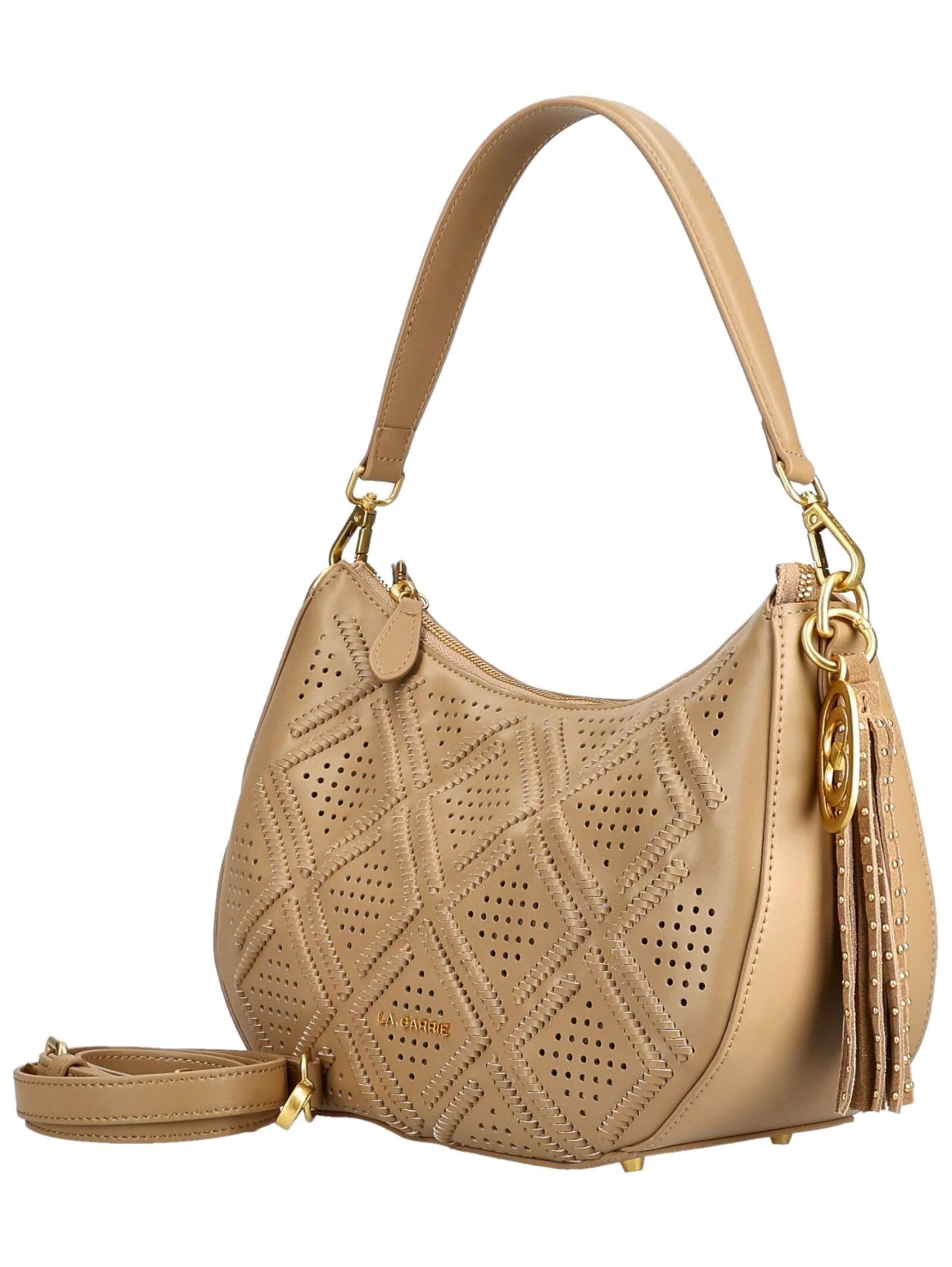 La Carrie Shoulder bag in Beige
