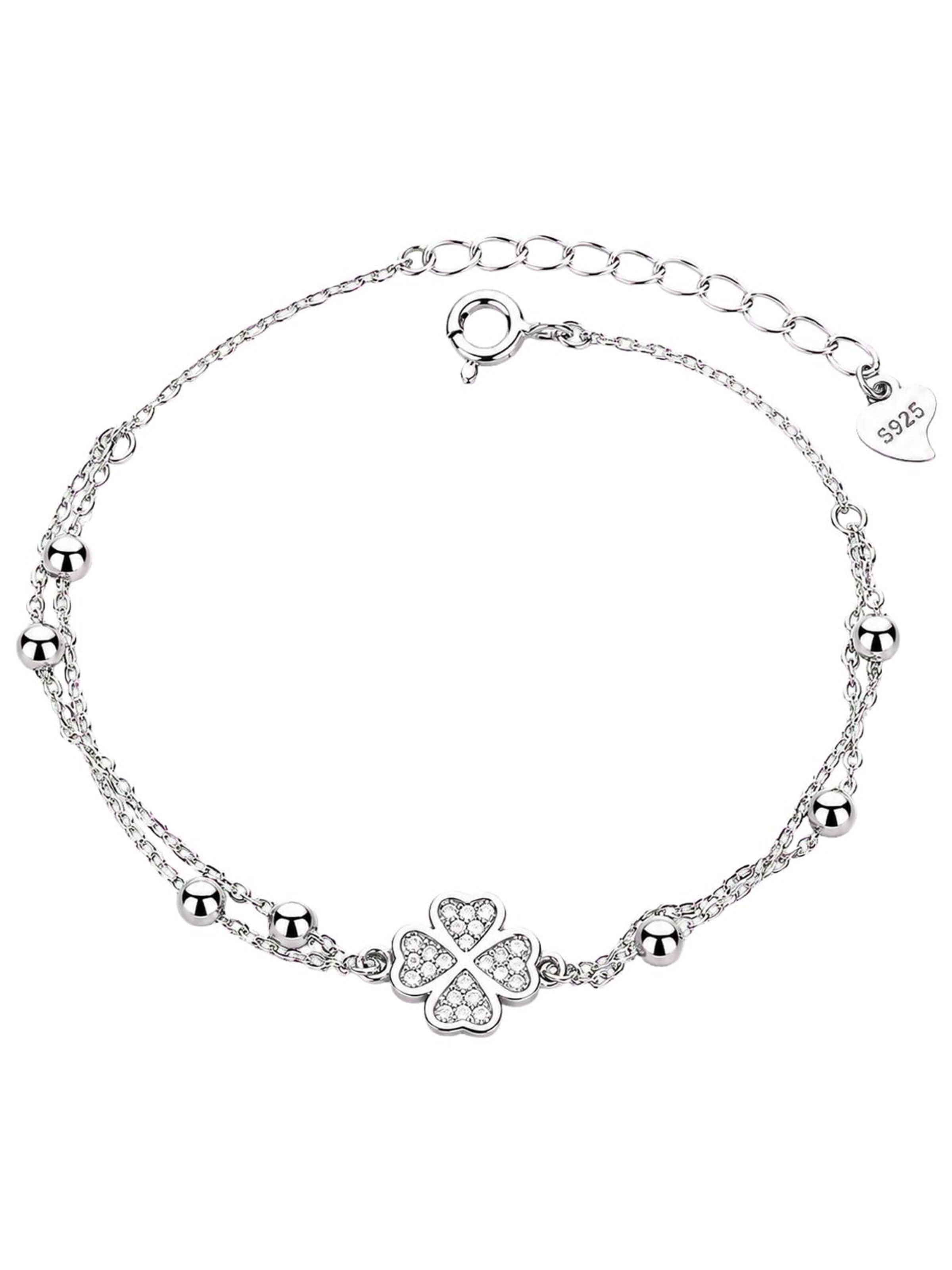 Bracelet 'LUCKY TIDE' Alster Herz en argent : devant