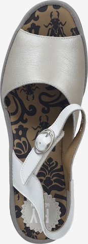 FLY LONDON Strap Sandals in Silver