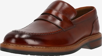 Chaussure basse 'Aldwin Step' CLARKS en marron : devant