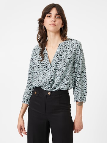 s.Oliver Blouse in Blauw: voorkant