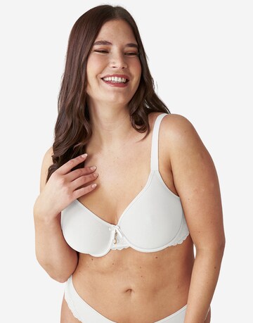 SugarShape Bralette Bra in White: front