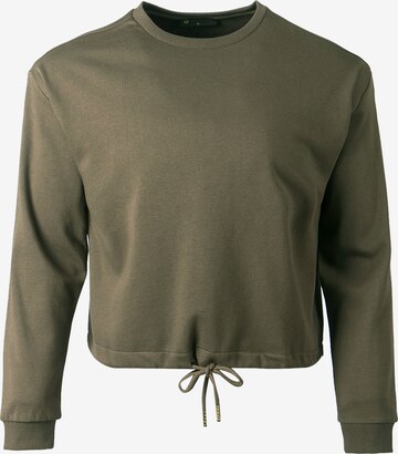 Athlecia Sportief sweatshirt 'Soffina' in Groen: voorkant