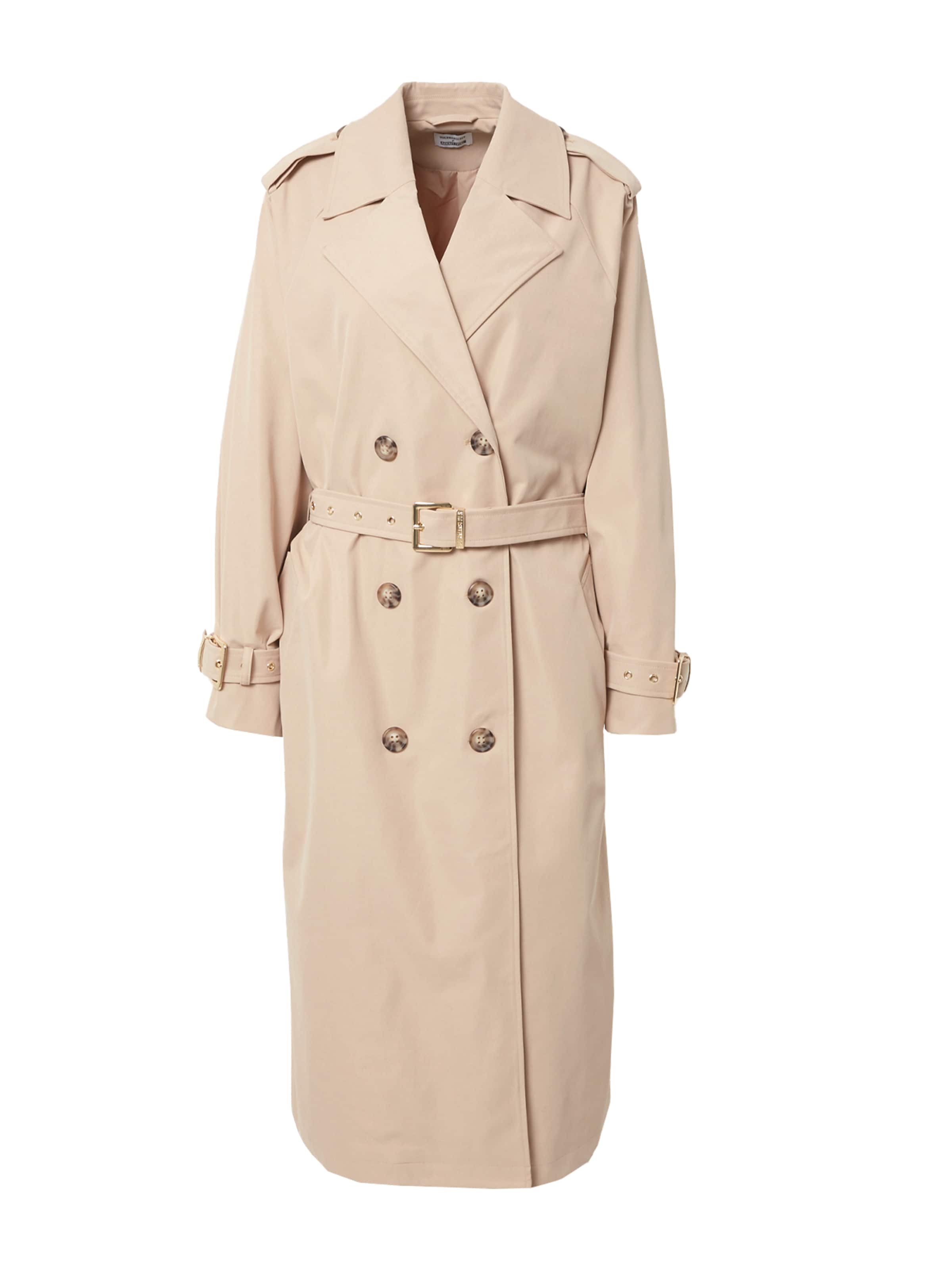 bēšs Hoermanseder Starpsezonu mētelis 'Fee': no priekšpuses