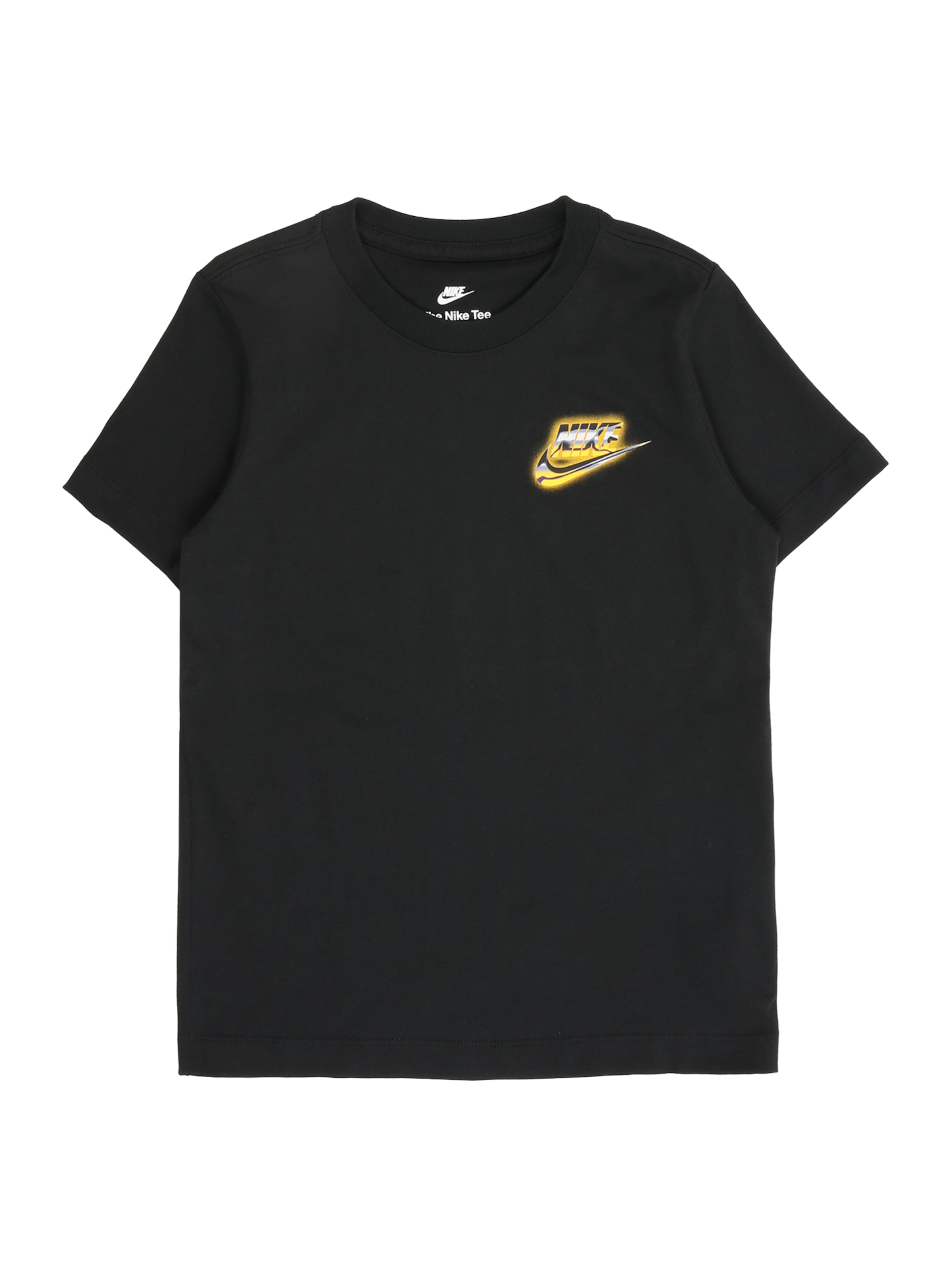 juoda Nike Sportswear Marškinėliai: priekis