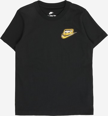Nike Sportswear - Camiseta en negro: frente
