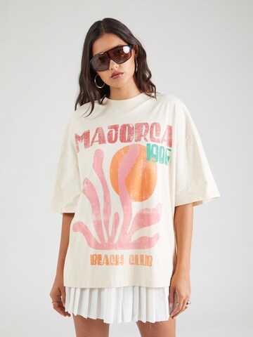 TOPSHOP - Camiseta 'Majorca' en blanco: frente