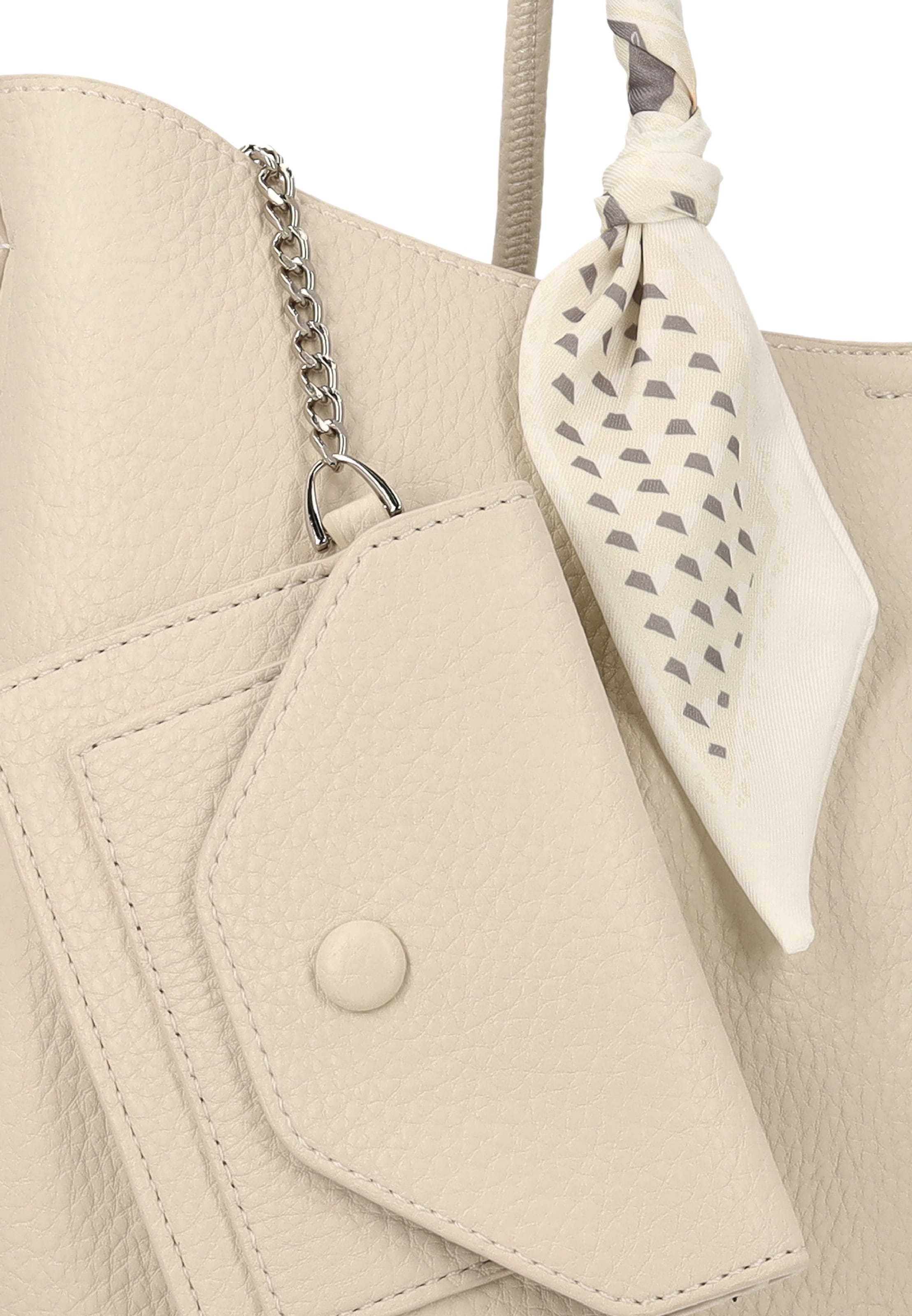 Usha - Bolso de mano en blanco