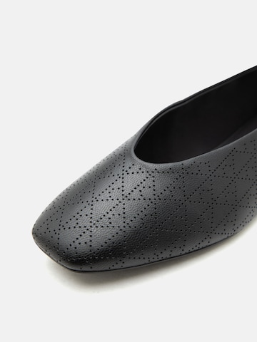 melns Calvin Klein Balerīnas
