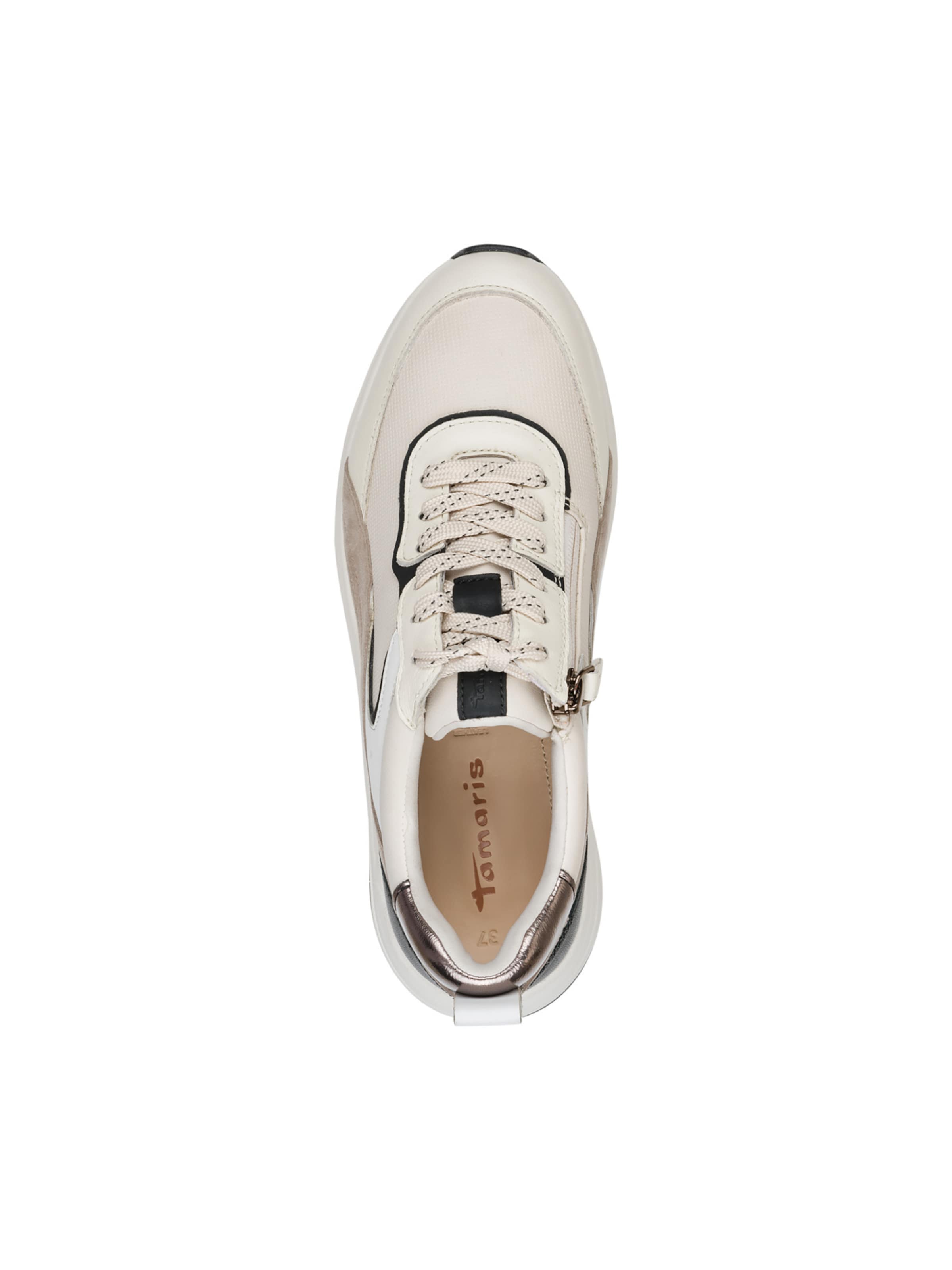 Tamaris Sneakers laag in Beige
