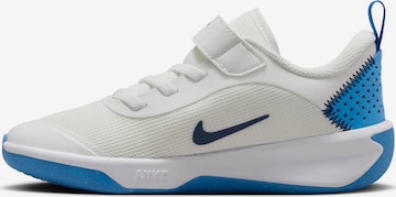 NIKE Athletic Shoes 'Omni' in White: front
