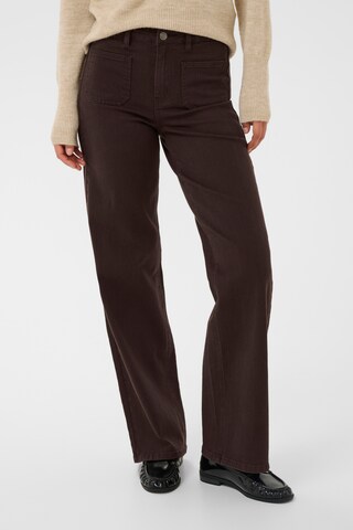 Kaffe Regular Jeans in Bruin