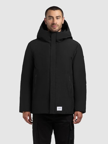 Veste d’hiver 'Etian' khujo en noir : devant