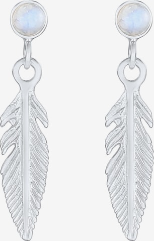 Boucles d'oreilles ELLI en argent : devant