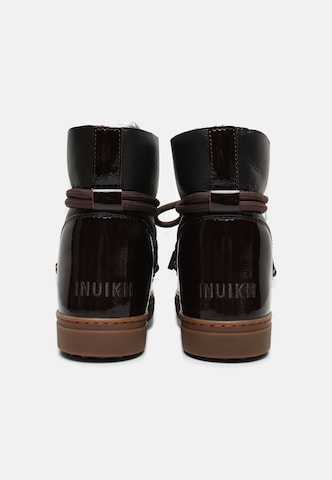 INUIKII Μπότες για χιόνι 'GLOSS' σε καφέ