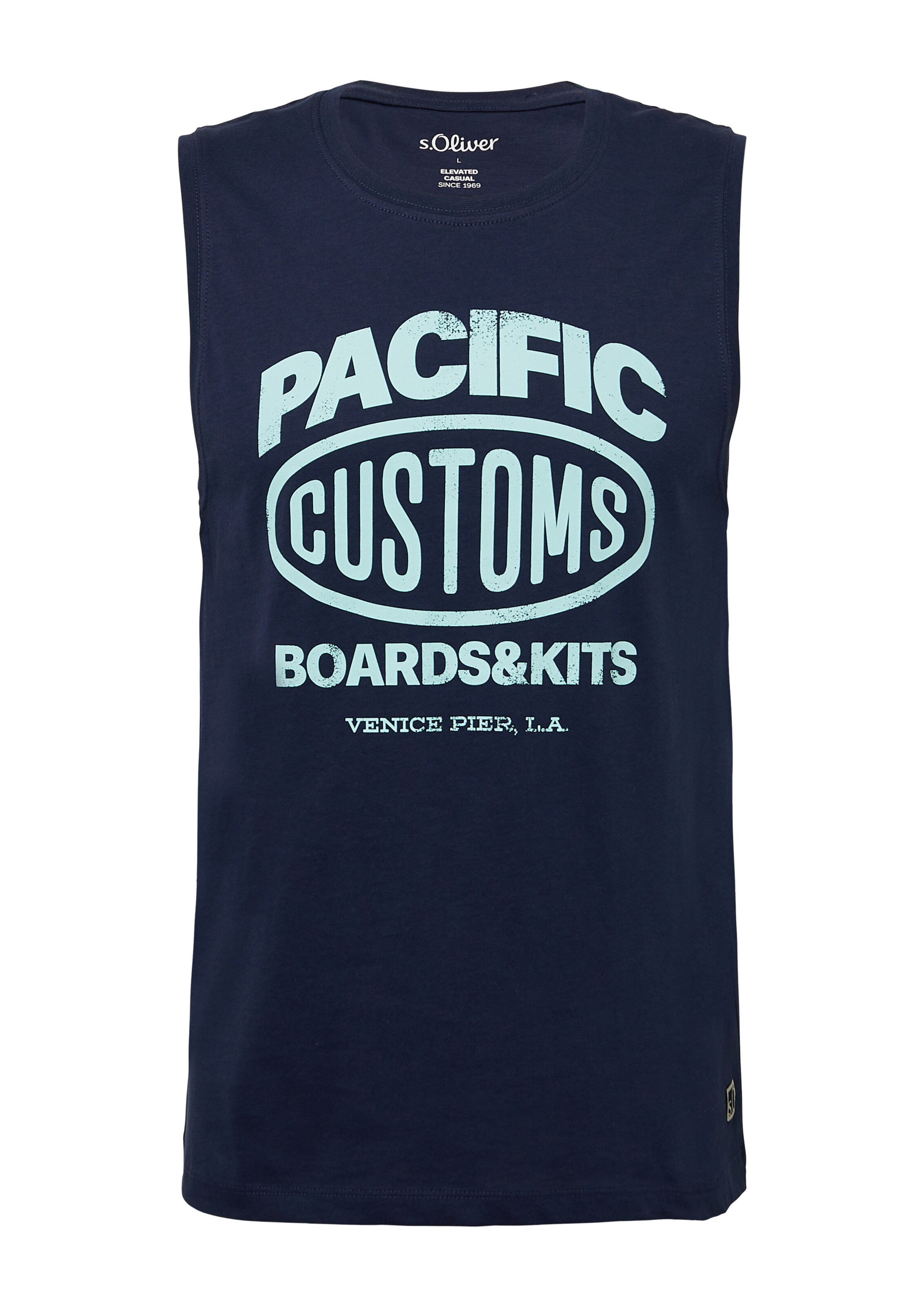 s.Oliver Shirt in Blau: Vorderseite