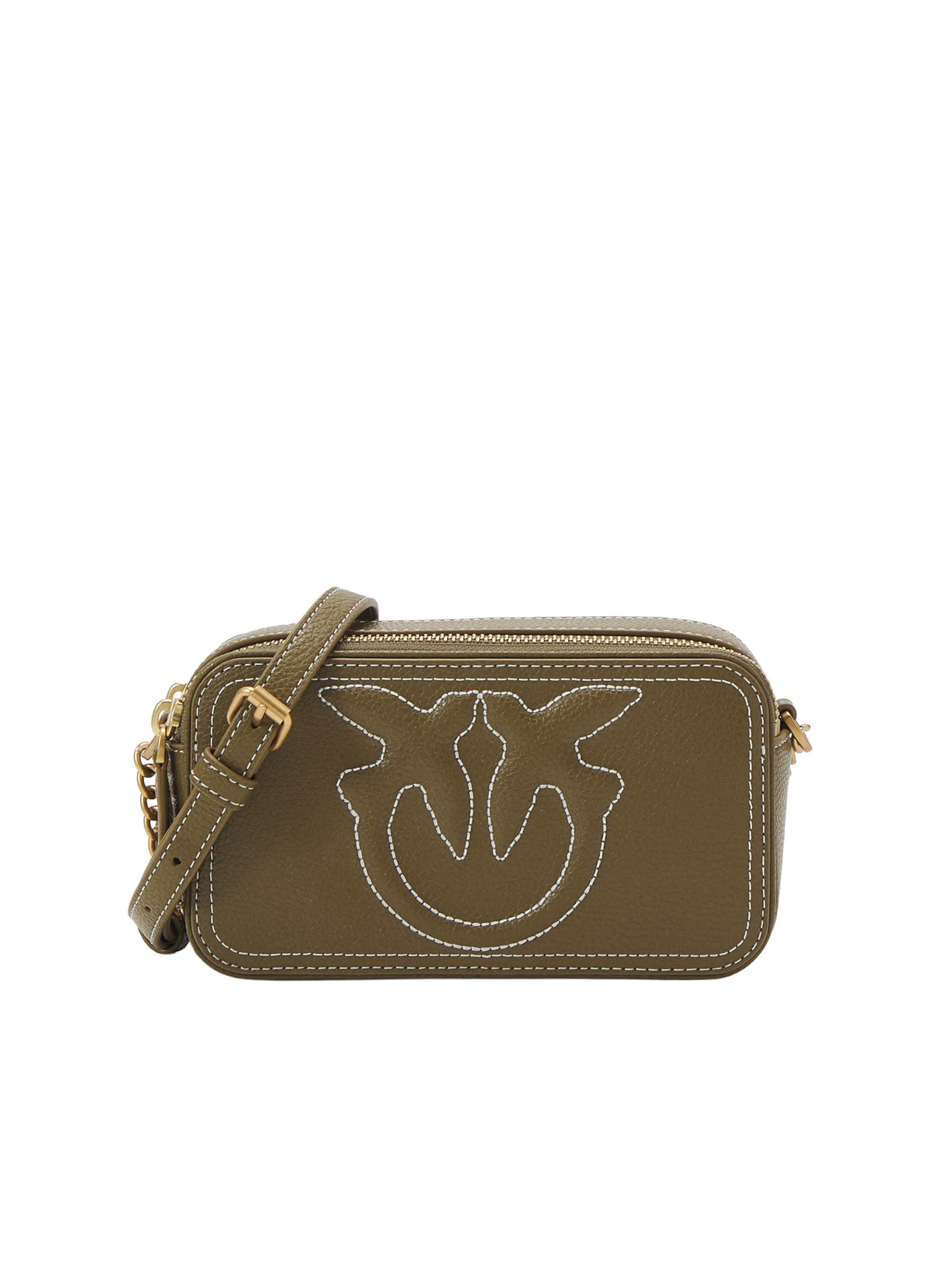 Borsa a tracolla di PINKO in verde: frontale