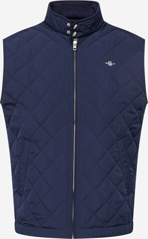 Gilet di GANT in blu: frontale