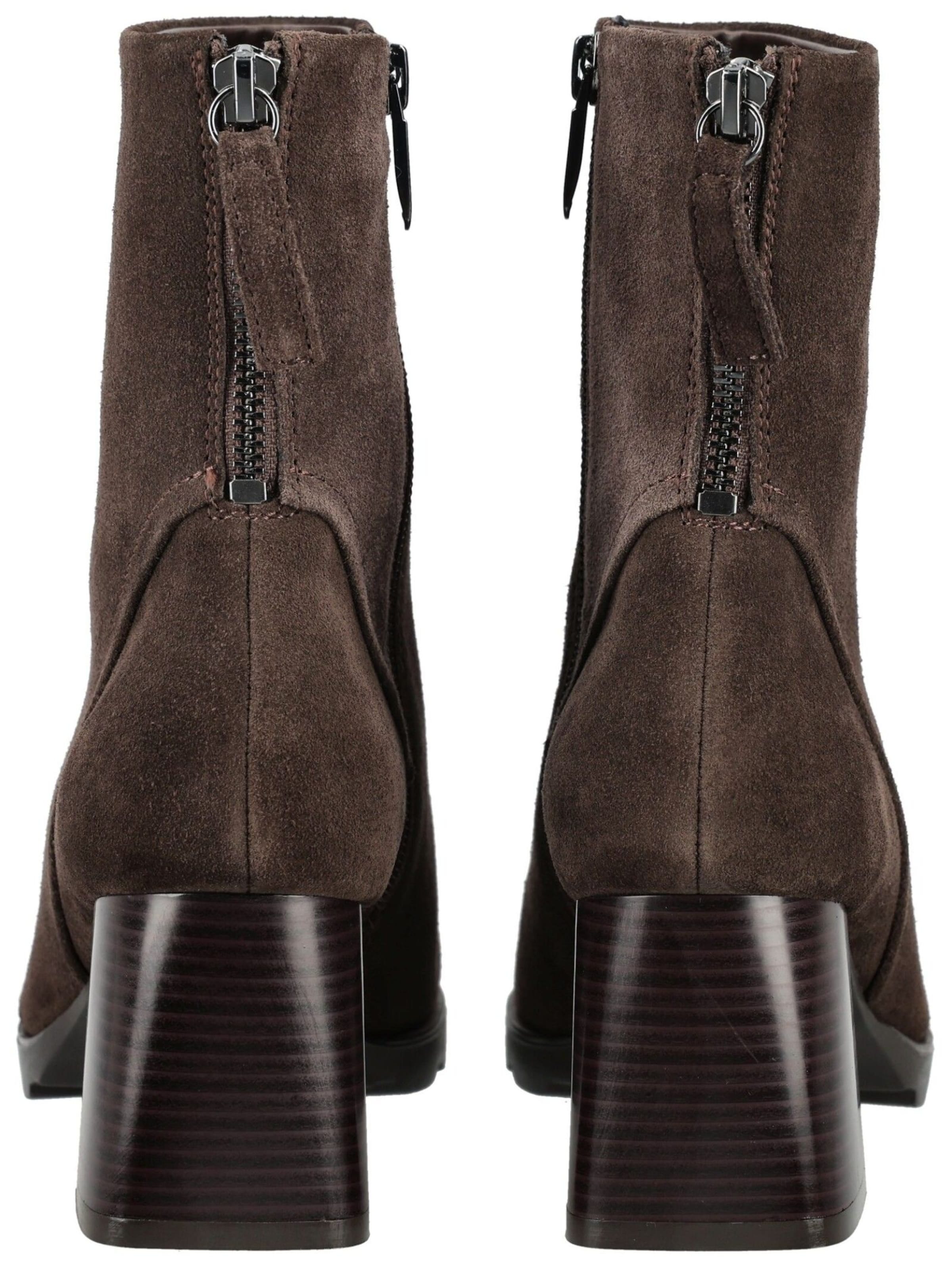 Regarde le Ciel Ankle Boots in Brown: back