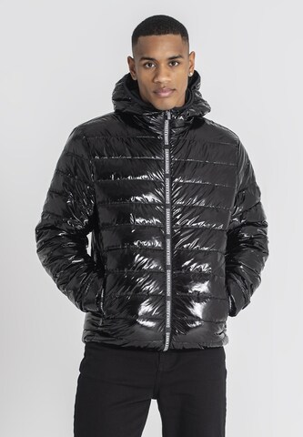 Gianni Kavanagh Winterjas 'Loop' in Zwart