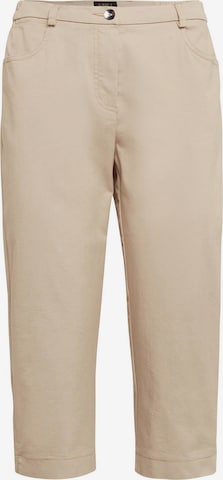 Goldner Regular Broek in Beige: voorkant