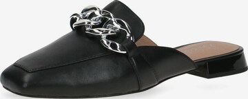 CAPRICE Mules in Black: front