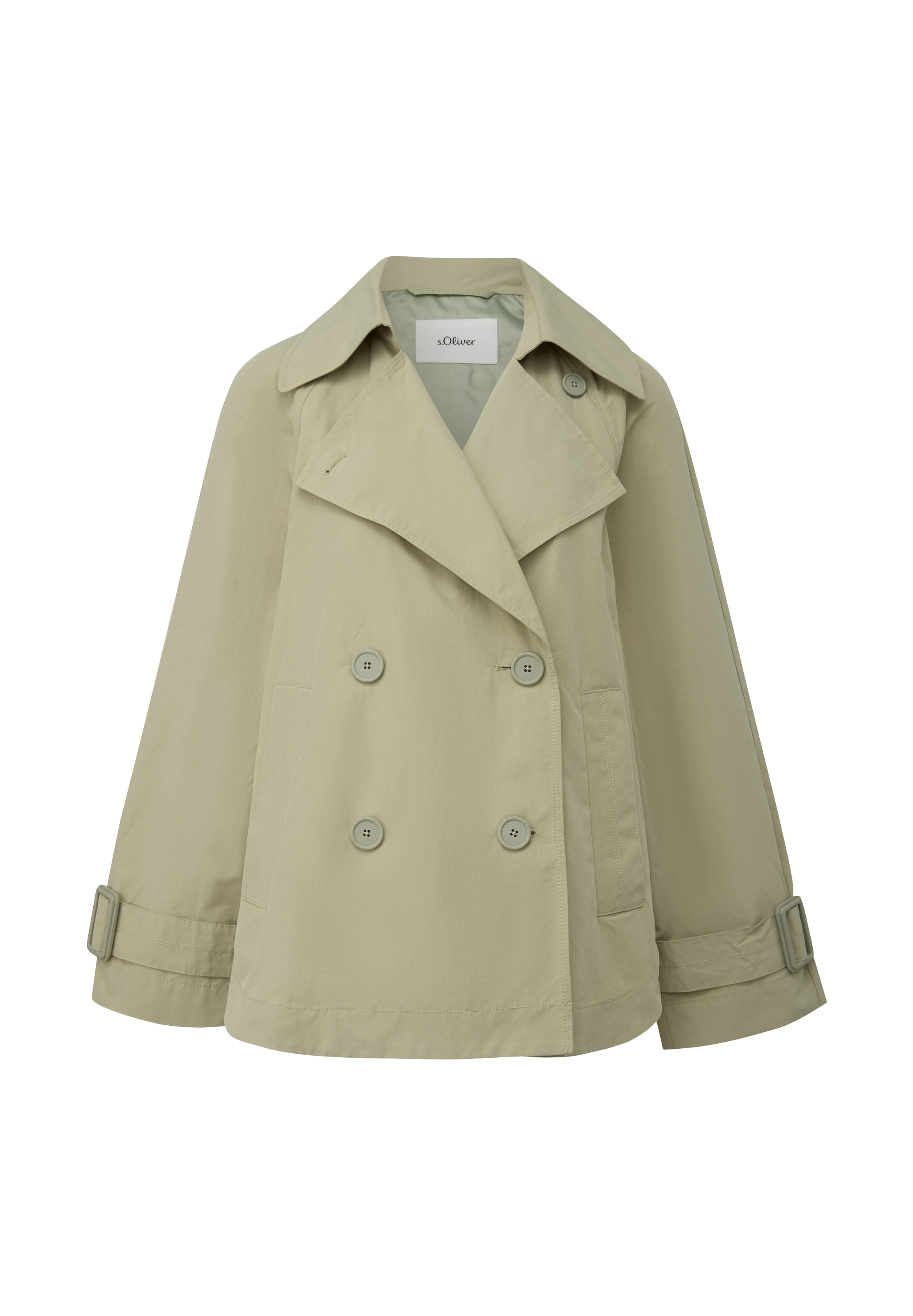 s.Oliver Jacke in Grün: Vorderseite