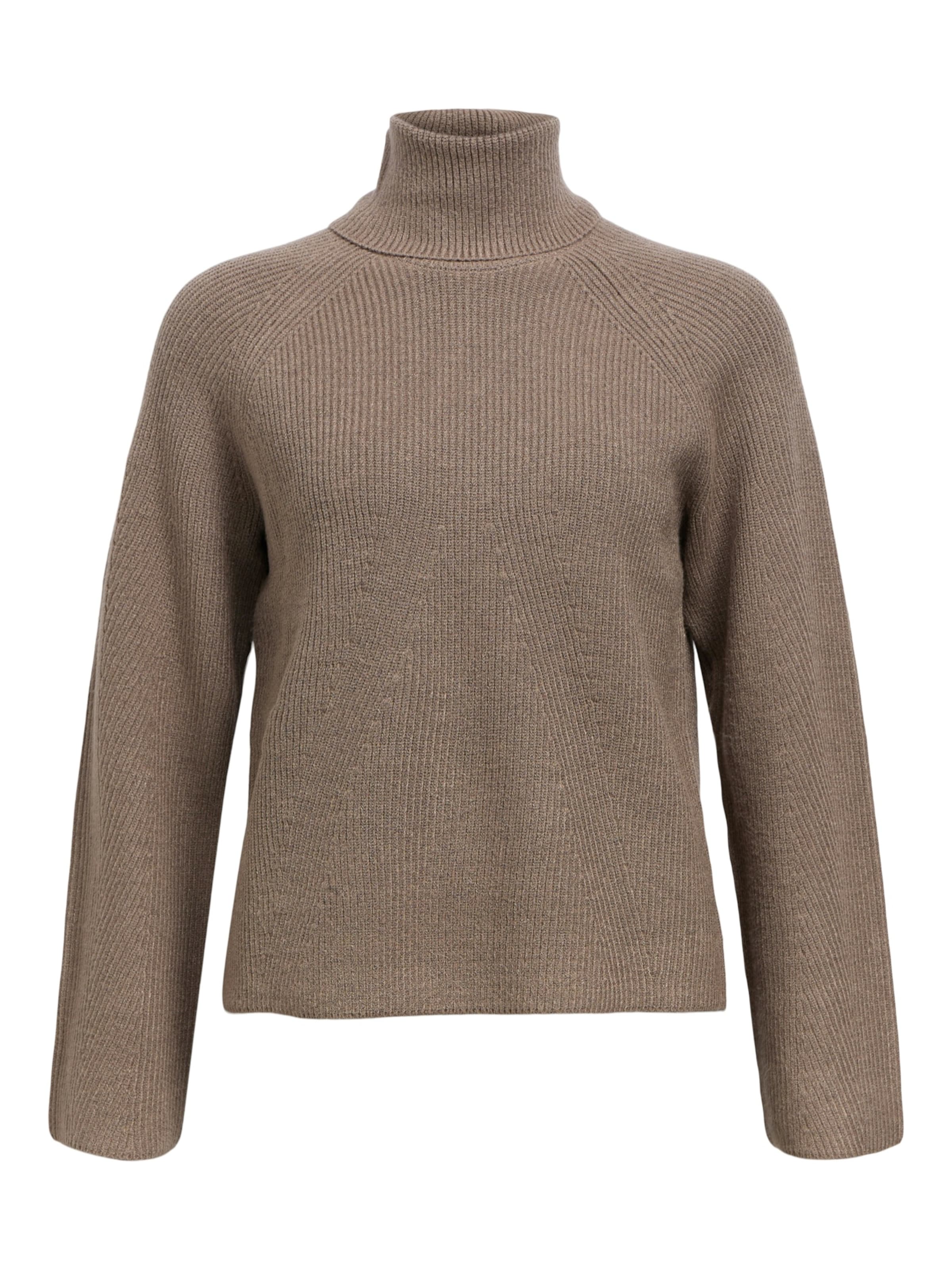 OBJECT Свитер 'OBJViola' в Коричневый: спереди