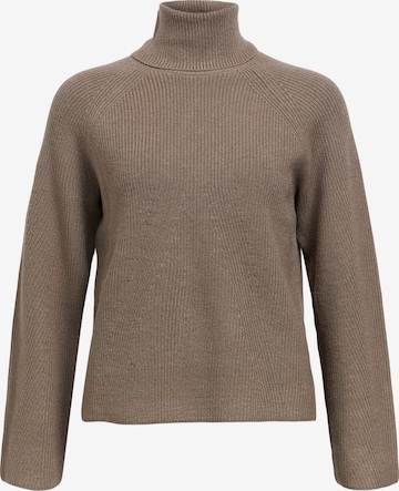 OBJECT Pullover 'OBJViola' in Braun: Vorderseite