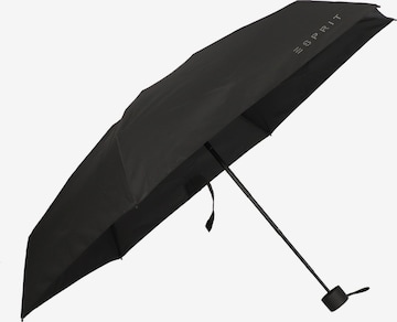 Parapluie ESPRIT en noir : devant