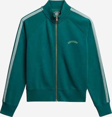 Vestes d’entraînement Superdry en vert : devant