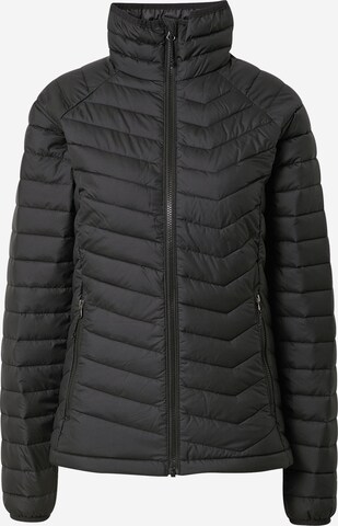 COLUMBIA Outdoor Jacket 'Powder Lite' in Black: front