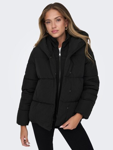 Veste d’hiver 'NEW SYDNEY SARA' ONLY en noir : devant