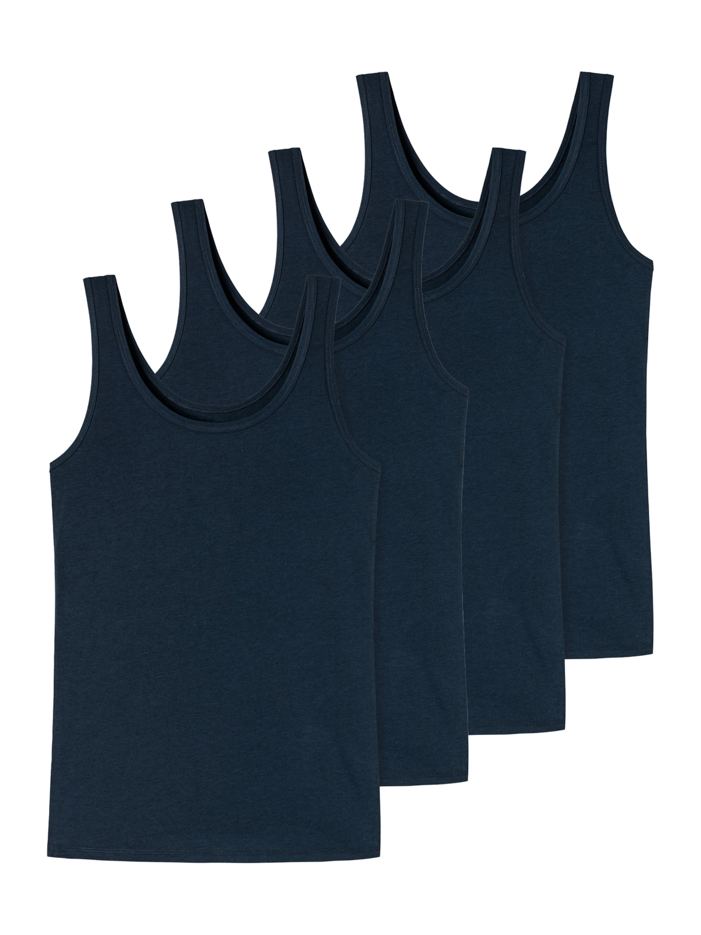 uncover by SCHIESSER Undershirt in Blue: front