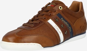 PANTOFOLA D'ORO Platform trainers in Brown: front